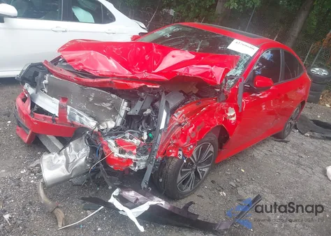 2018 Honda Civic Ex-T из США, поврежденный, VIN JHMFC1F32JX034408